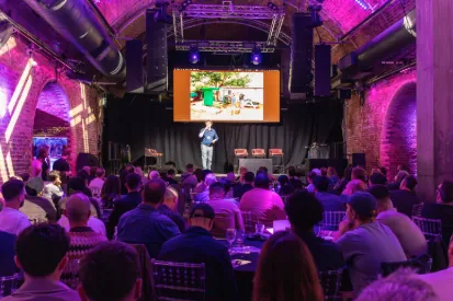 HonestBrands live event stage
